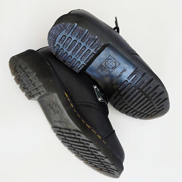 Dr. Martens Black 1461 Combs Cap Toe Derby Lace Up Loafers Woman's 8 / Men's 7 - Picture 3 of 12